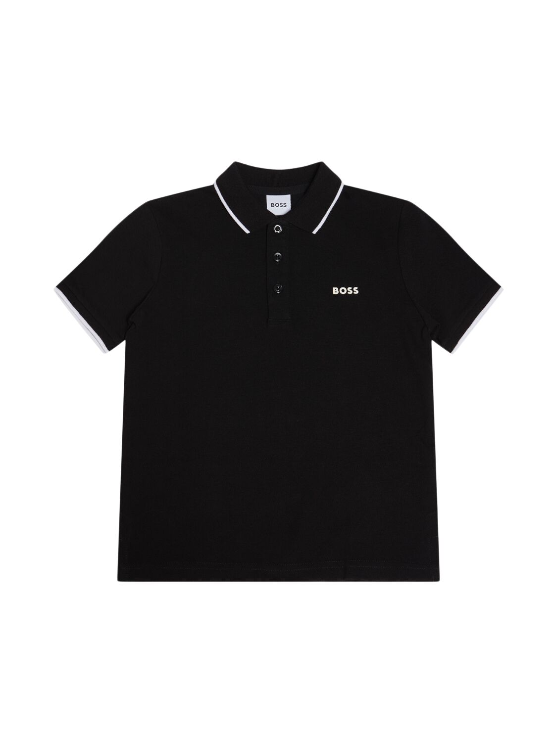 BOSS Cotton Piqué Polo Shirt W/logo