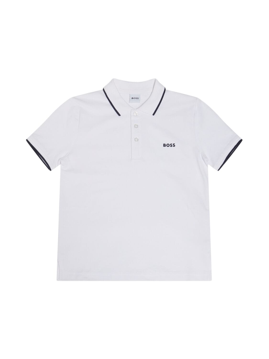 Cotton Piqué Polo Shirt W/logo