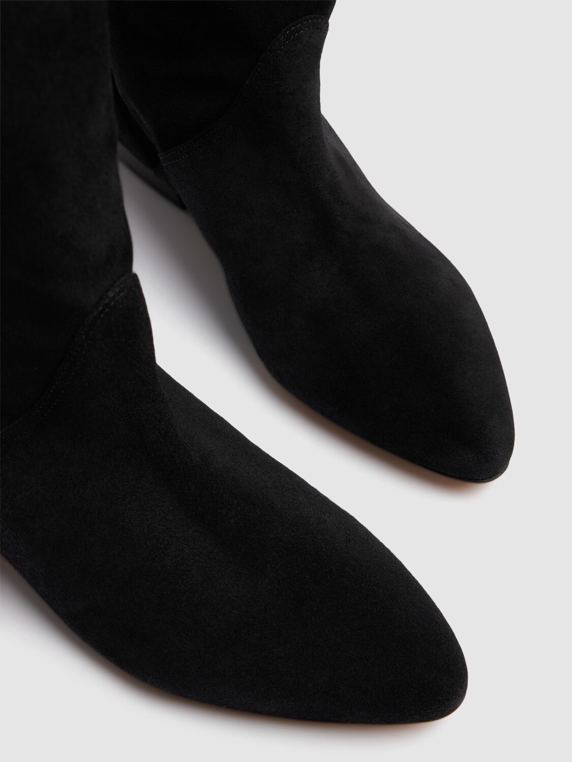 ISABEL MARANT 10MM SAYLA-GB SUEDE TALL BOOTS 
