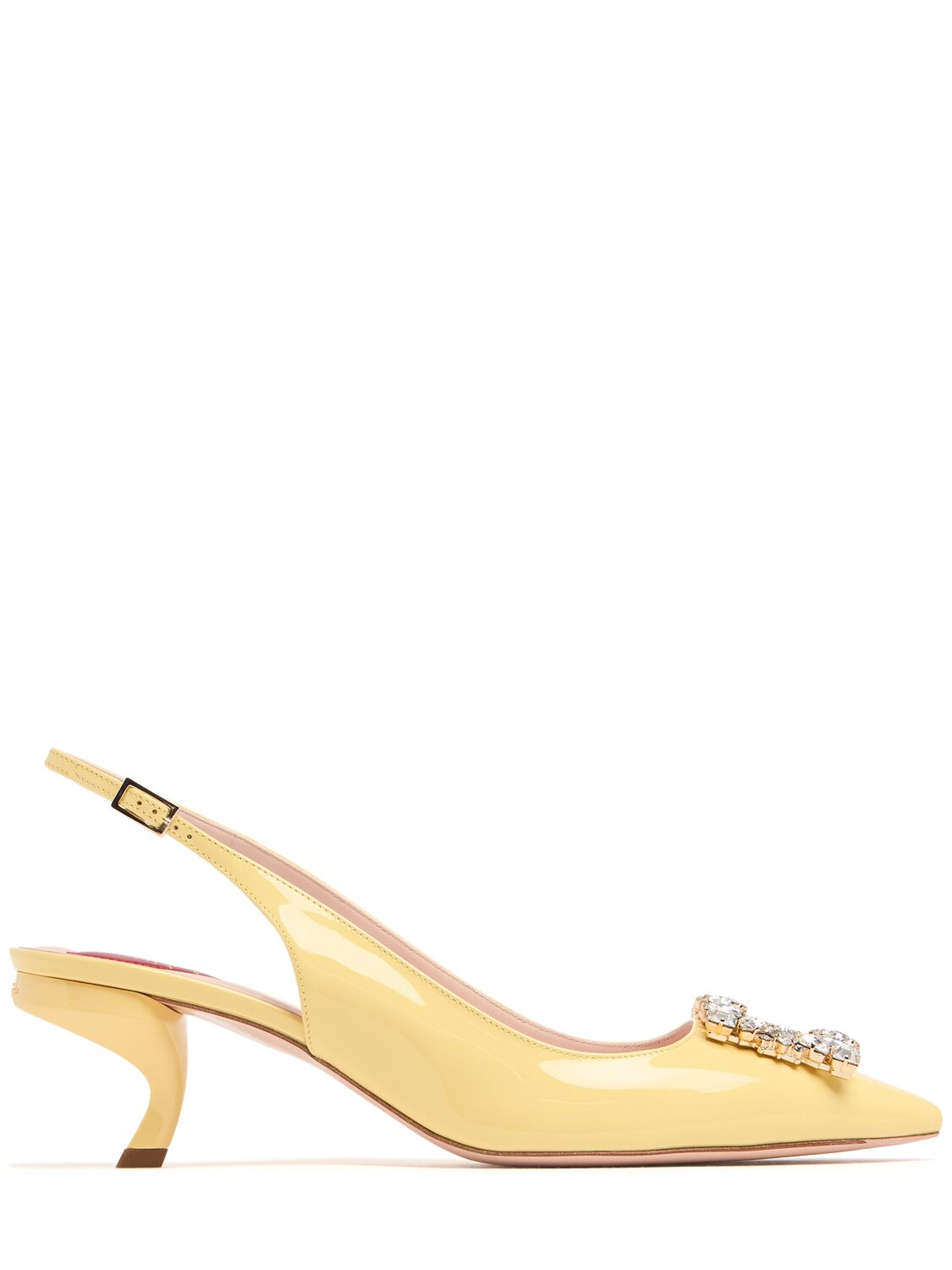 Escarpins En Cuir Verni Virgule 55 Mm - ROGER VIVIER - Modalova