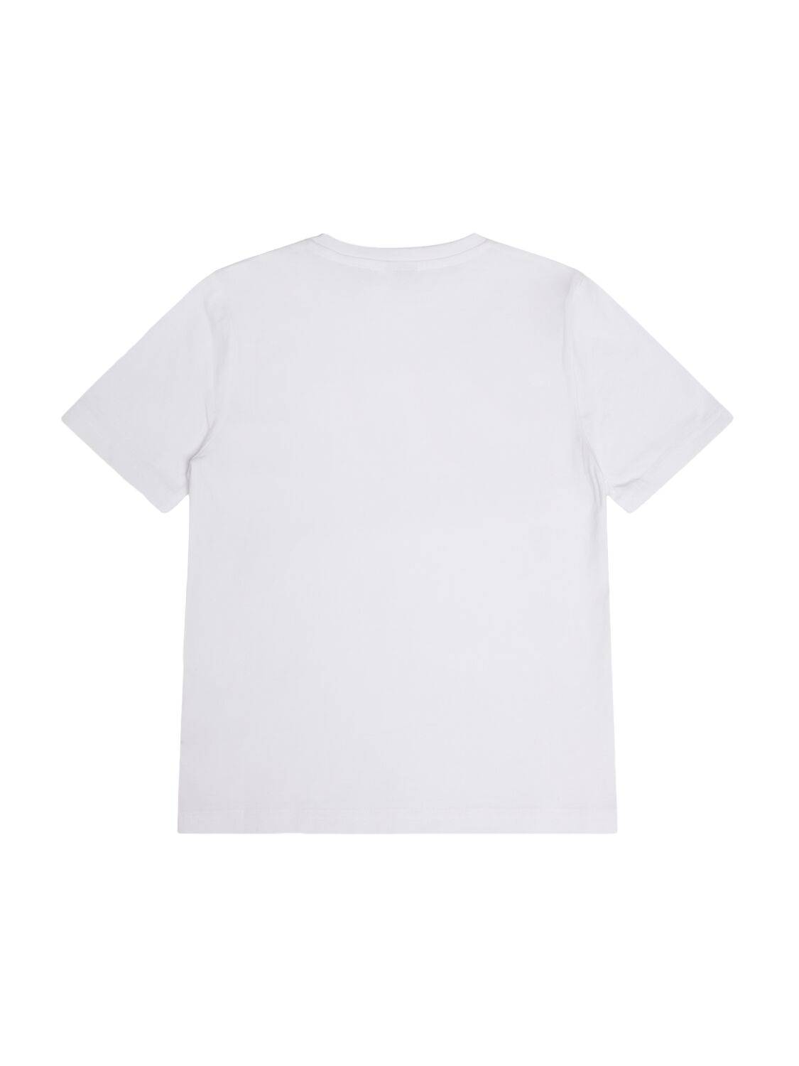 Hugo Boss Logo-print Crew-neck T-shirt In White