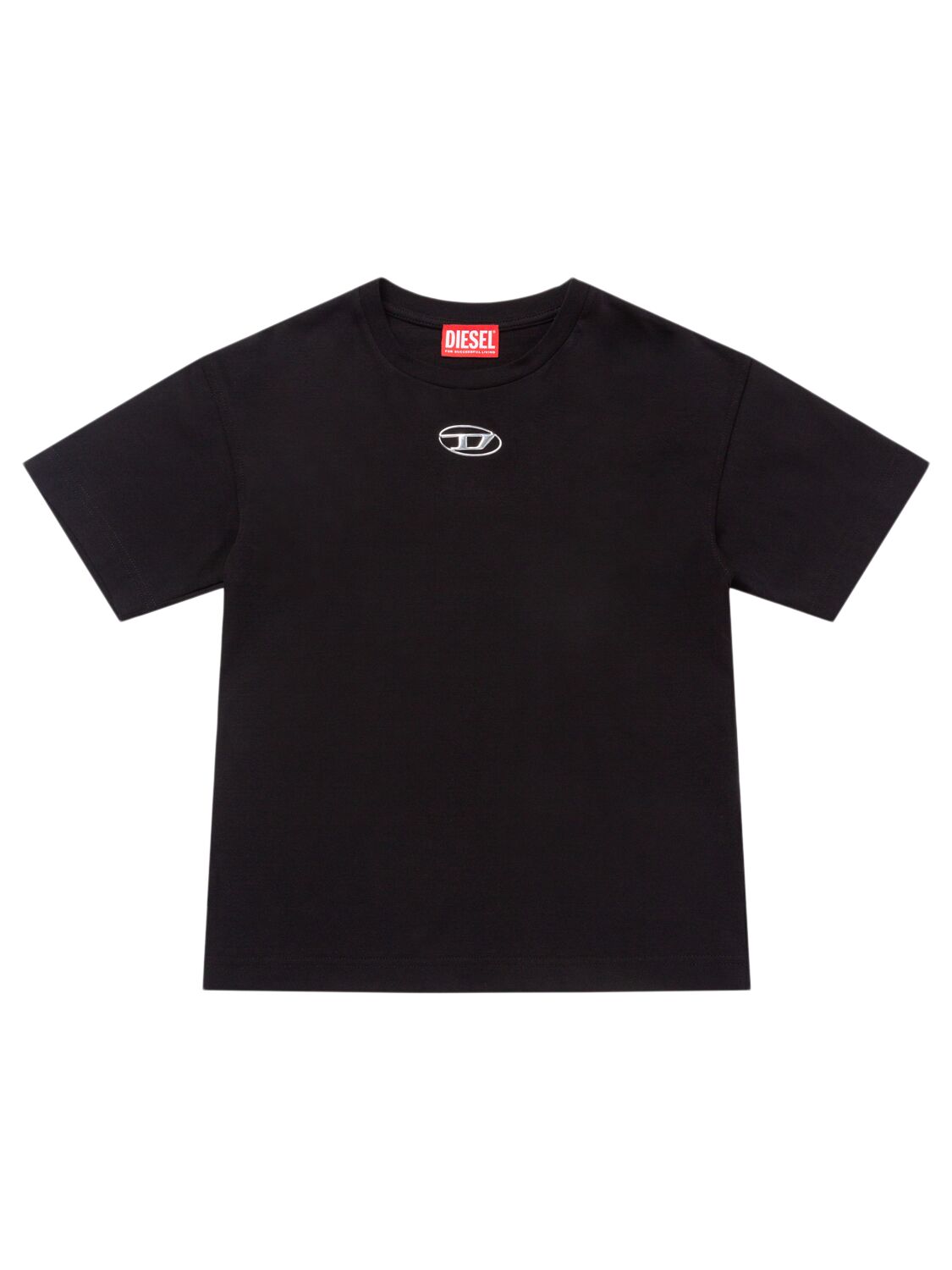 DIESEL KIDS Cotton Jersey T-shirt W/ Logo