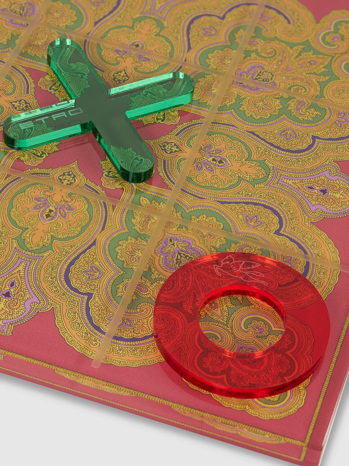 Etro Mandala Tic-tac-toe In Red/multi