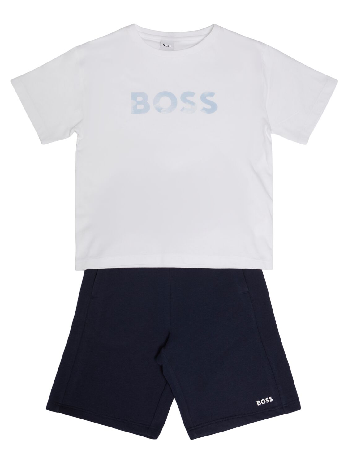 BOSS Cotton T-shirt & Shorts