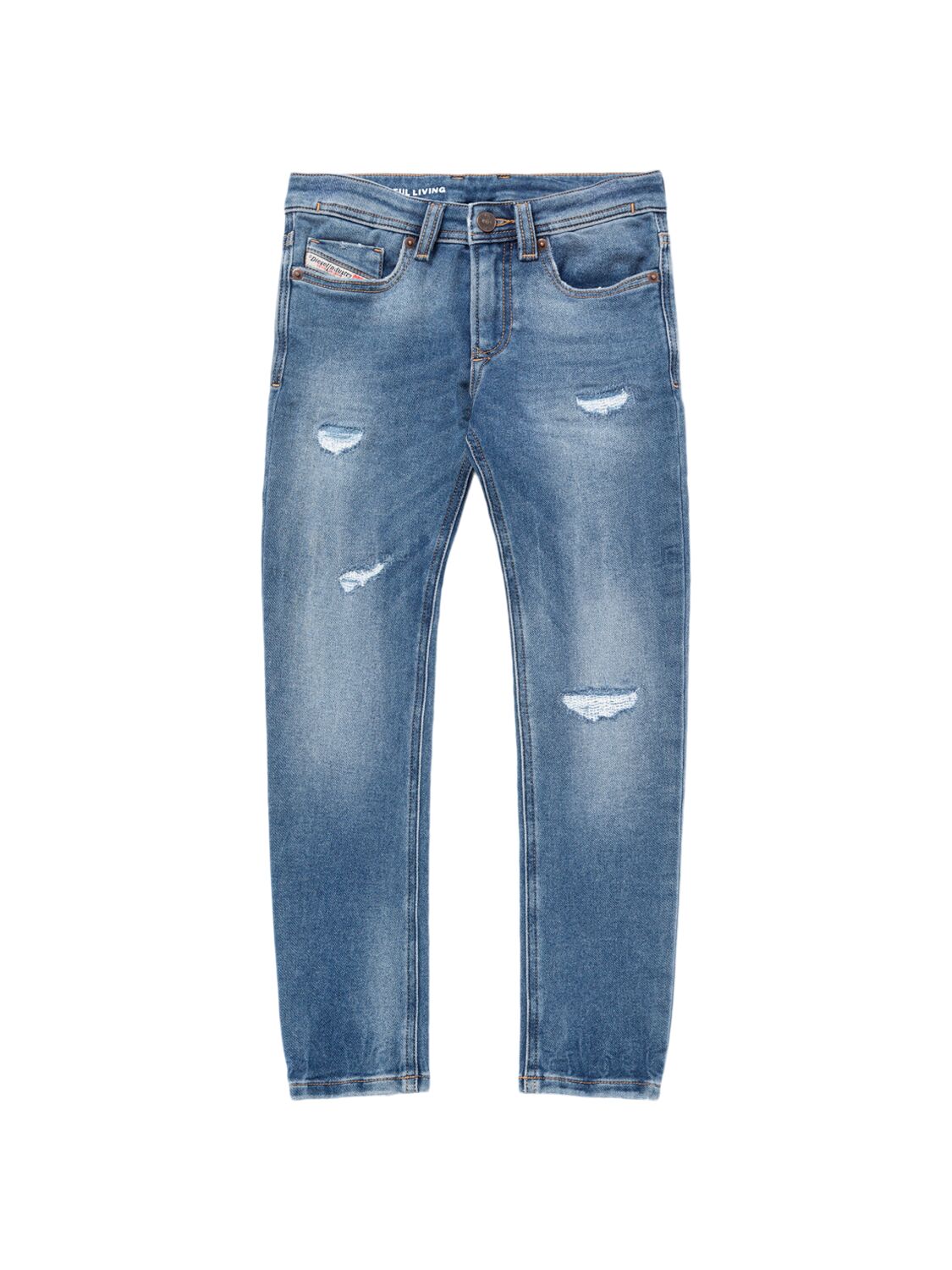 DIESEL KIDS Stretch Cotton Jeans