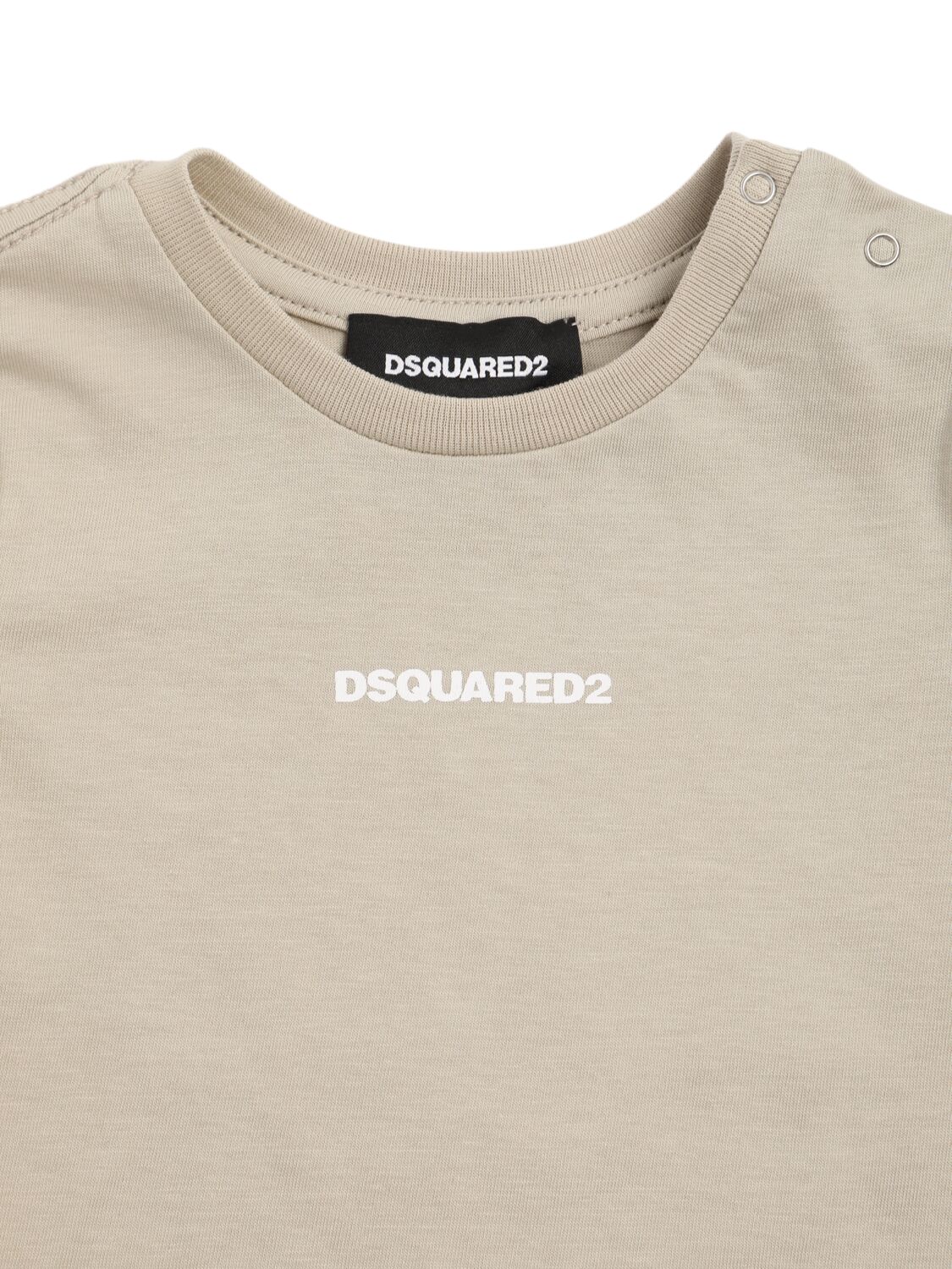 Dsquared2 Printed Cotton Jersey T-shirt