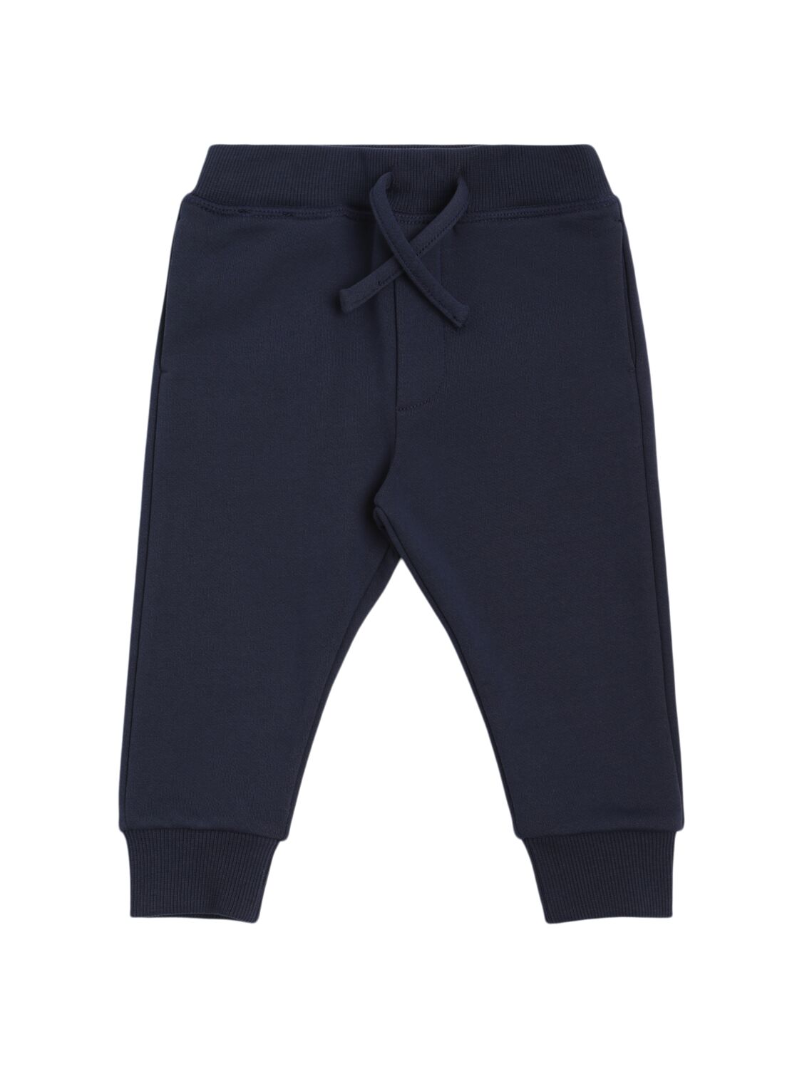Dsquared2 Printed Cotton Sweatpants In Blue