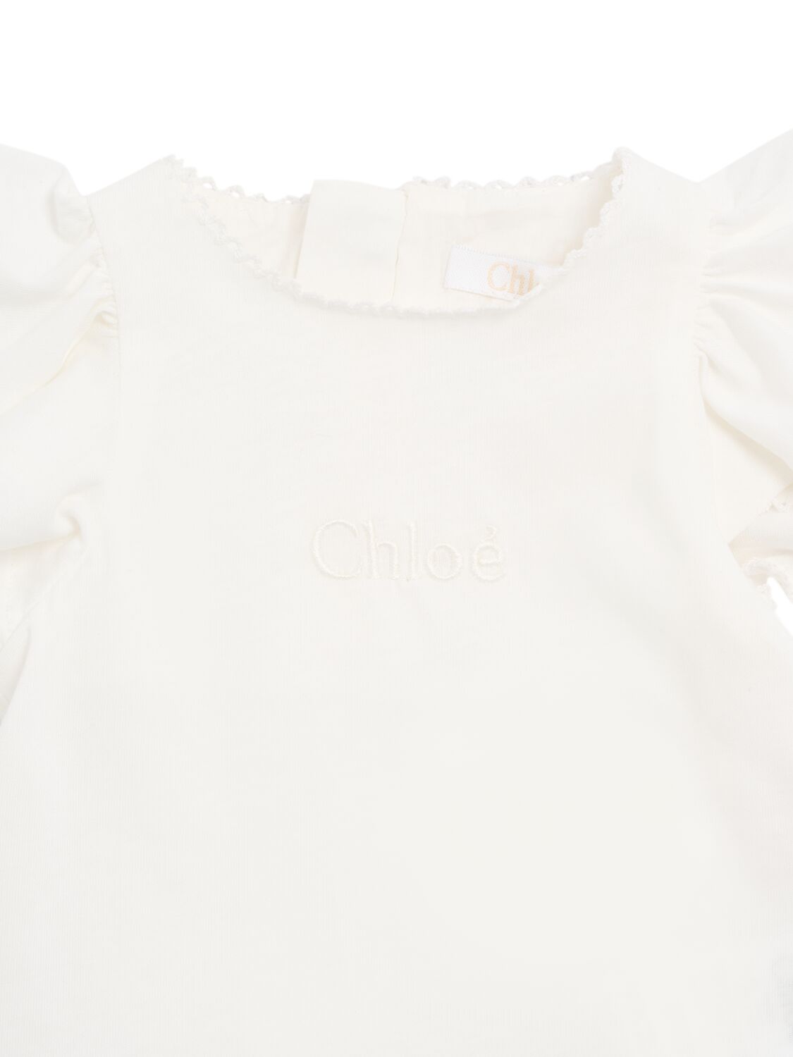 CHLOÉ COTTON DRESS & DIAPER COVER 