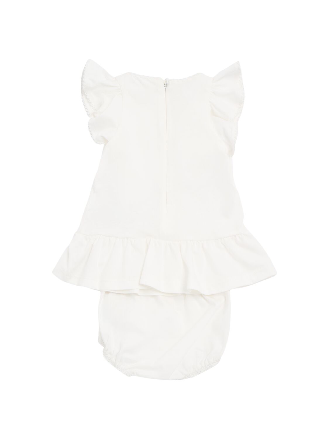 CHLOÉ COTTON DRESS & DIAPER COVER 
