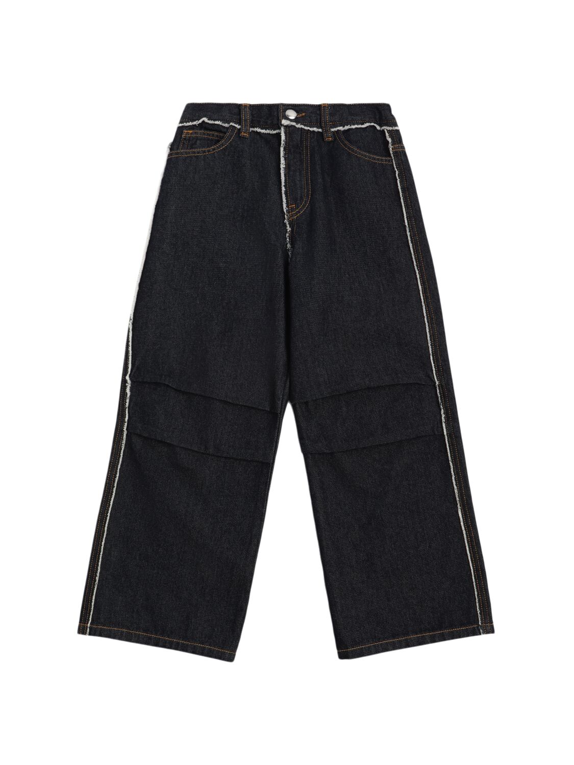 Marni Junior Cotton Jeans In Blue
