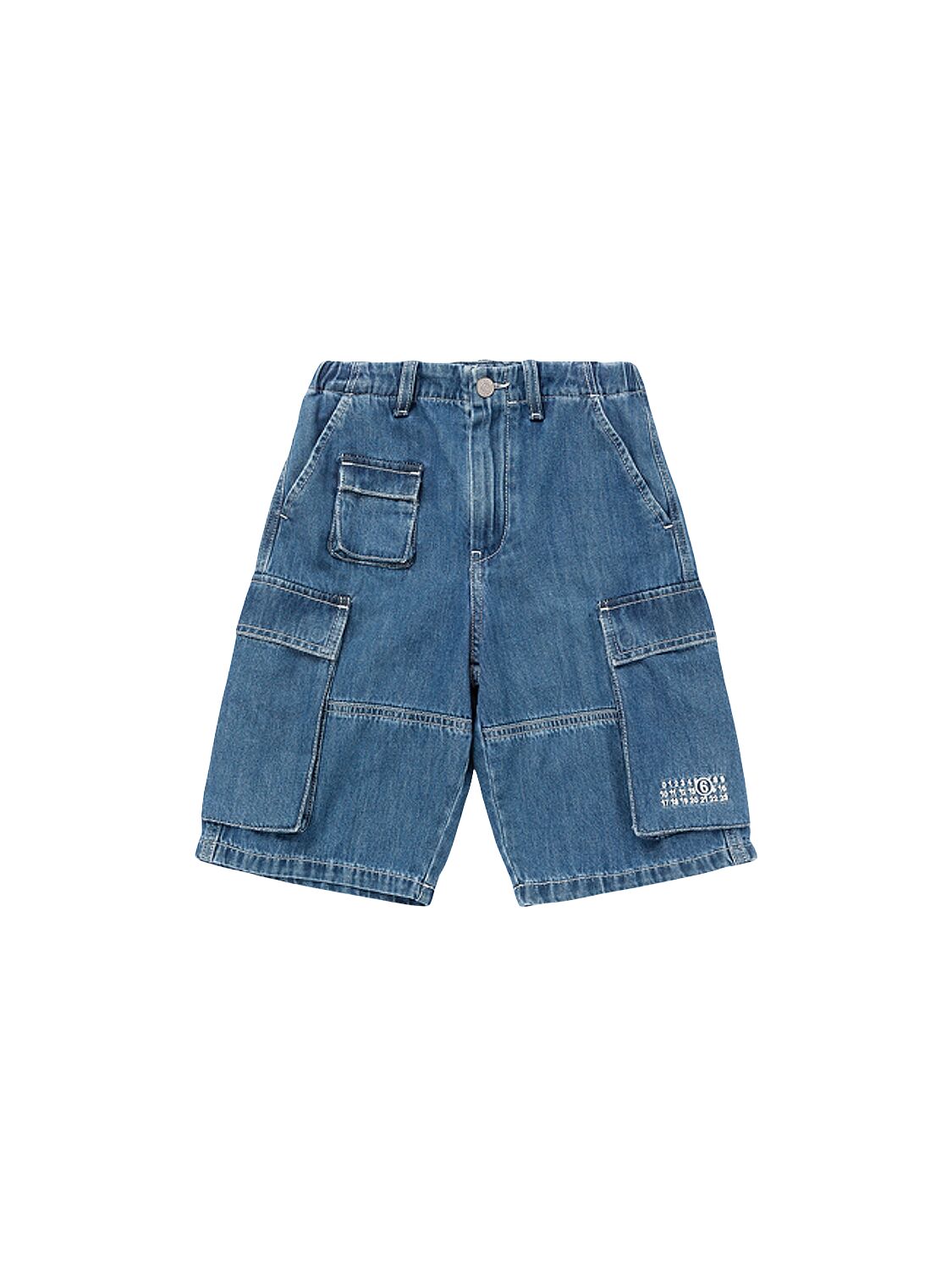 MM6 MAISON MARGIELA Cotton Denim Shorts