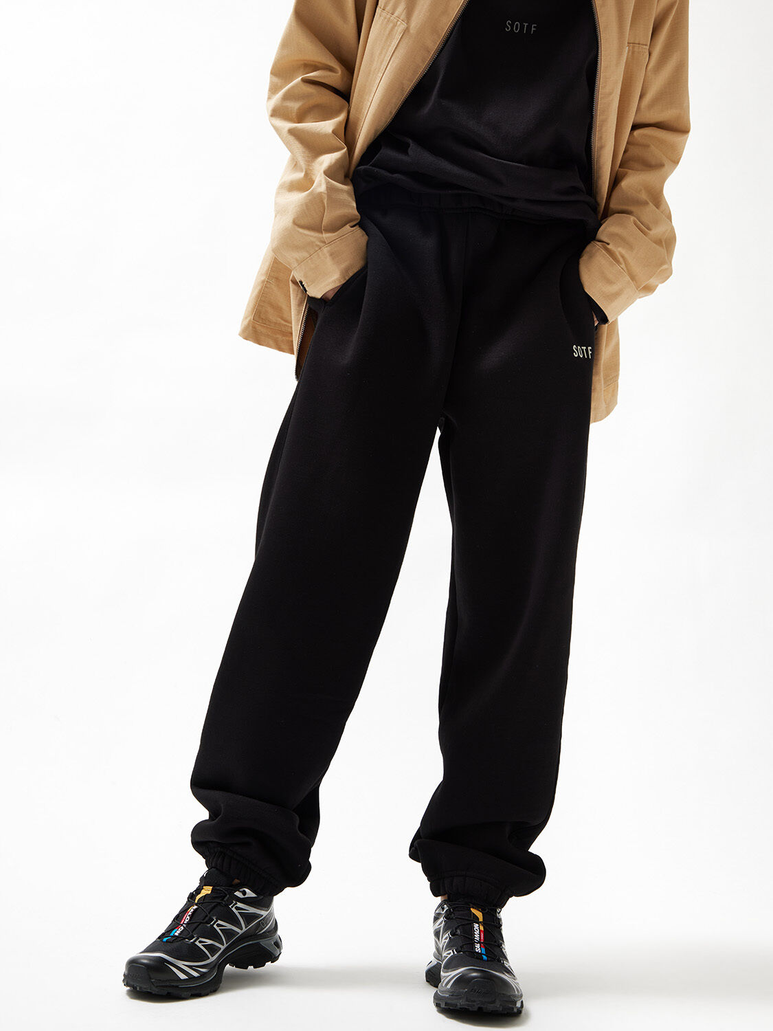 Sotf Cotton Blend Elastic Cuff Sweatpants