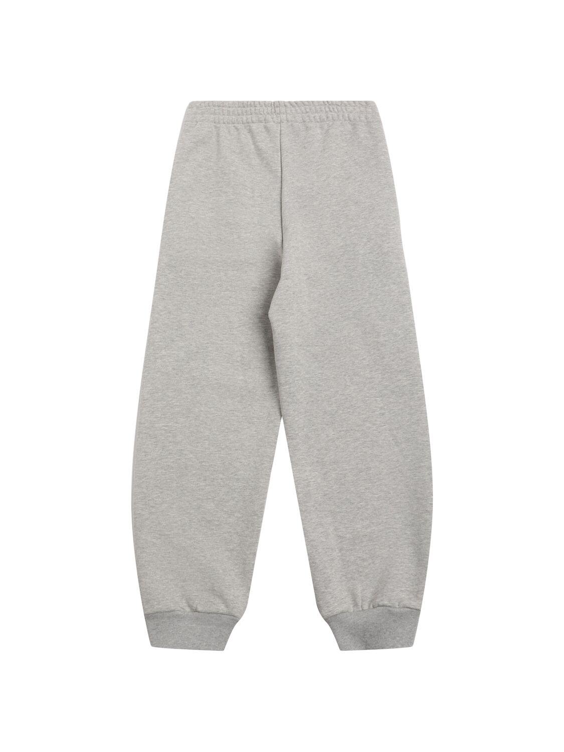 Marni Junior Grey Pants With Logo On The Leg In Cotton Boy In Grey