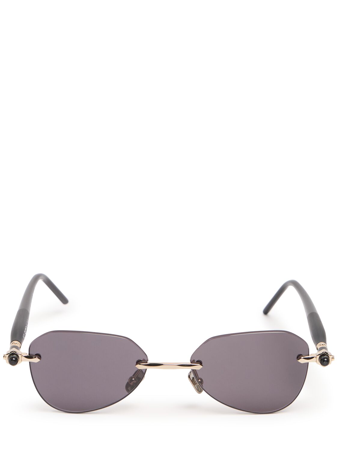 P61 Round Asymmetrical Sunglasses