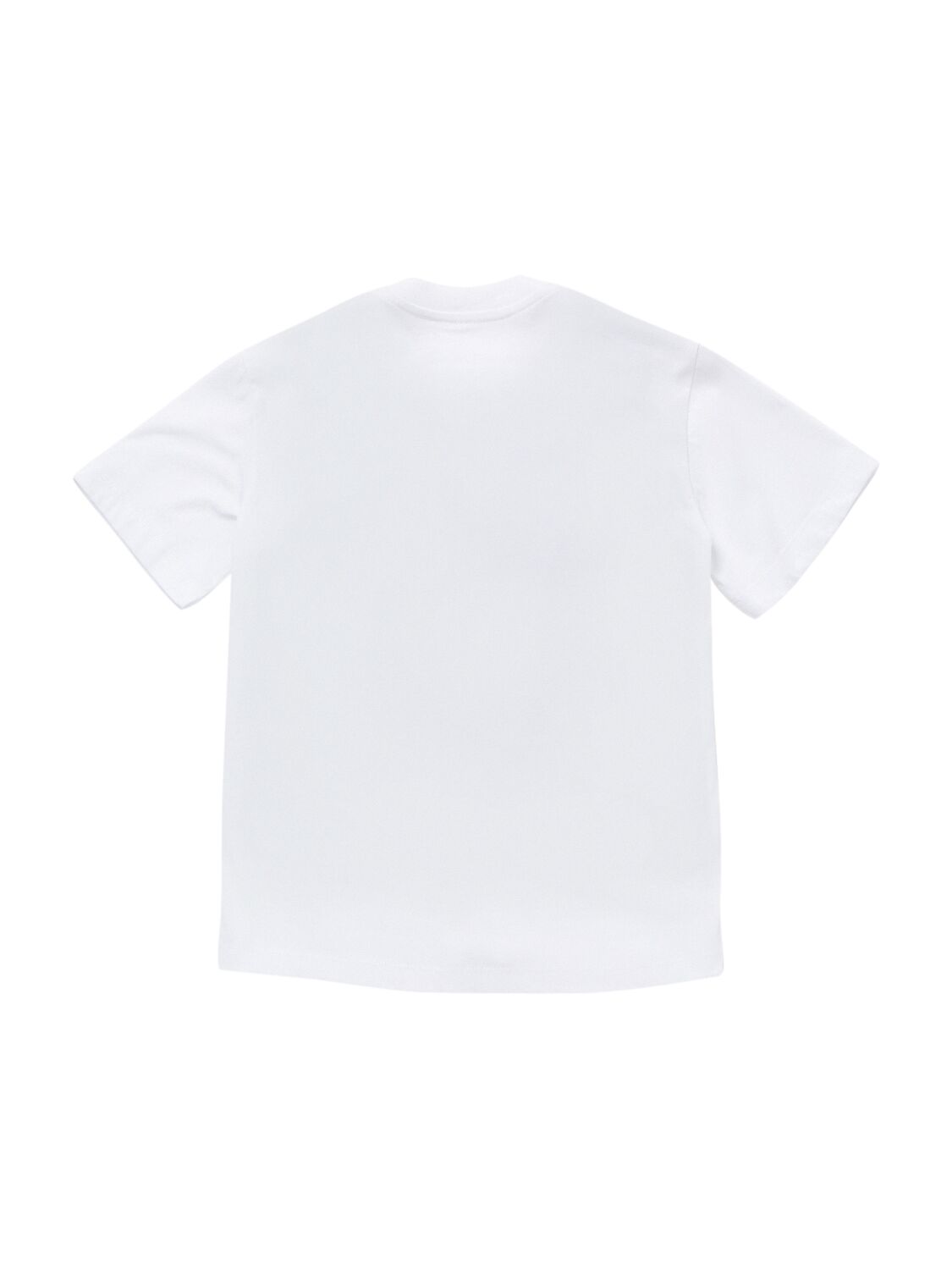 Shop Mm6 Maison Margiela Cotton Jersey Top W/ Cardigan T-shirt In Black/white