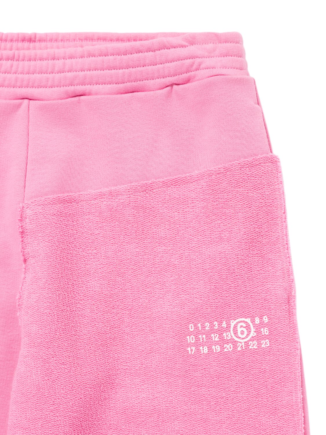 MM6 MAISON MARGIELA PRINTED COTTON SWEATPANTS 
