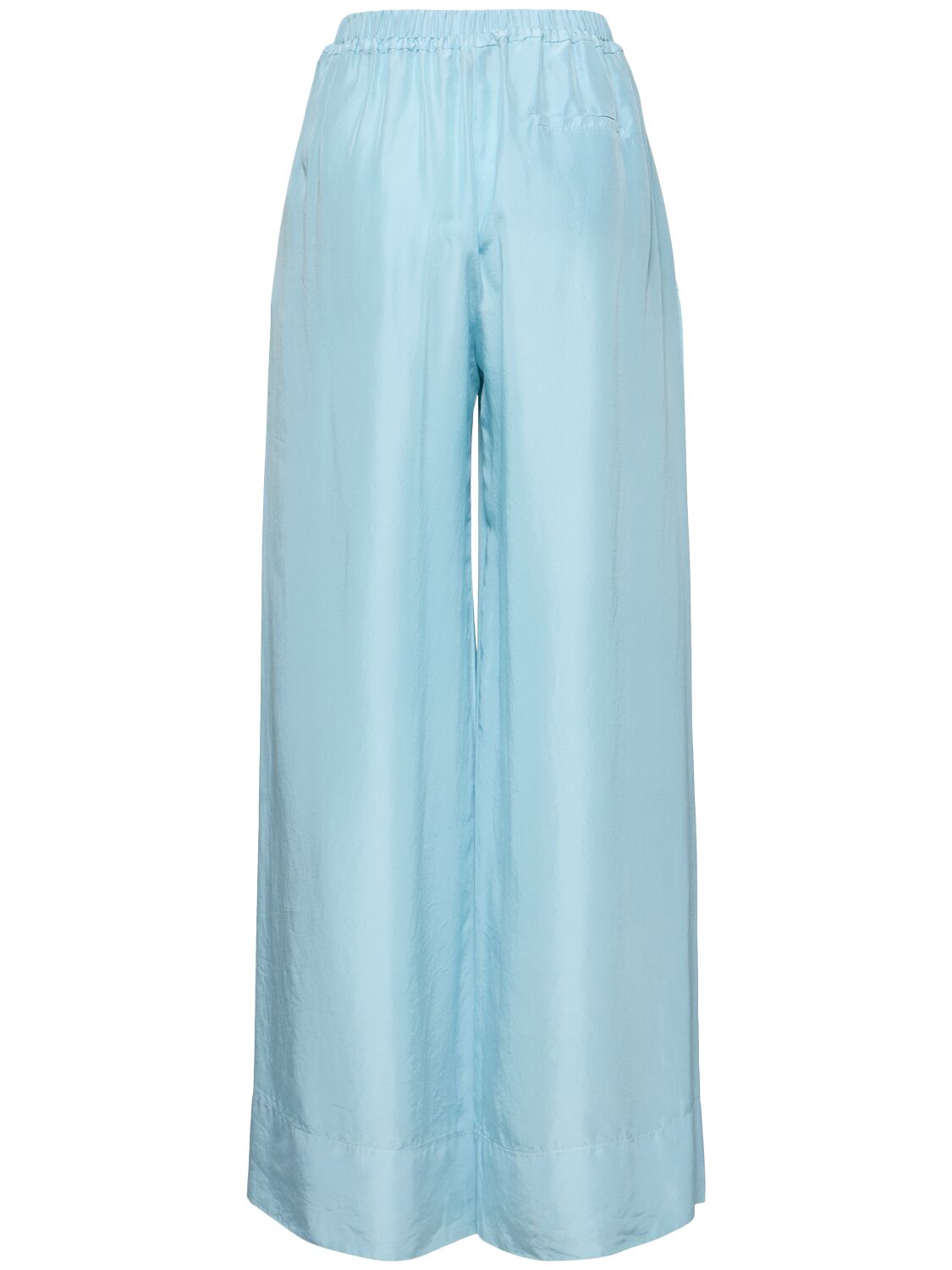 FORTE FORTE HABOTAI SILK DRAWSTRING PANTS 