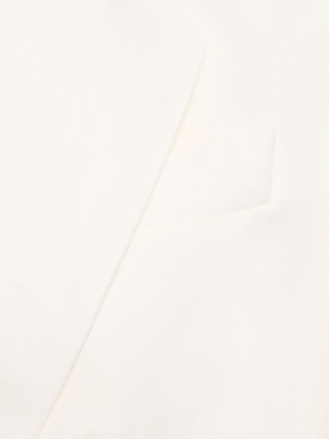 Brunello Cucinelli Viscose And Linen Blazer With Silk Blend Lining In White