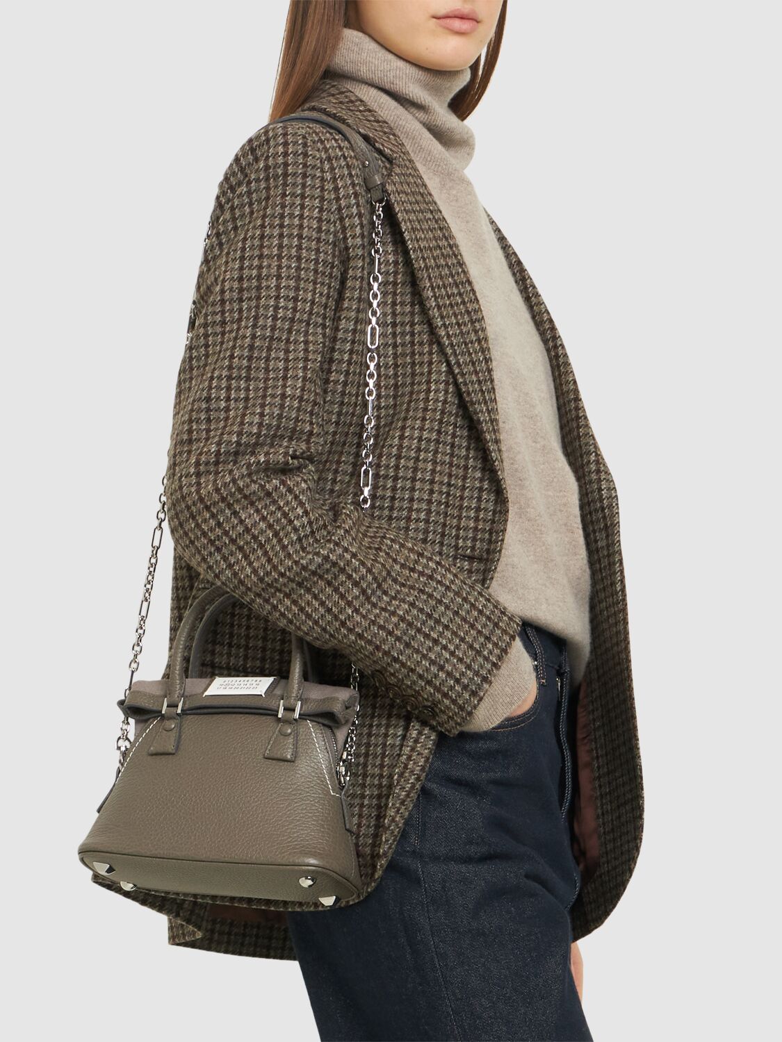 Micro 5ac Classique グレインレザーバッグ