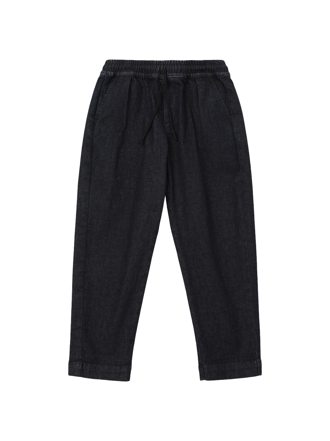 Aspesi Cotton Blend Denim Pants In Blue
