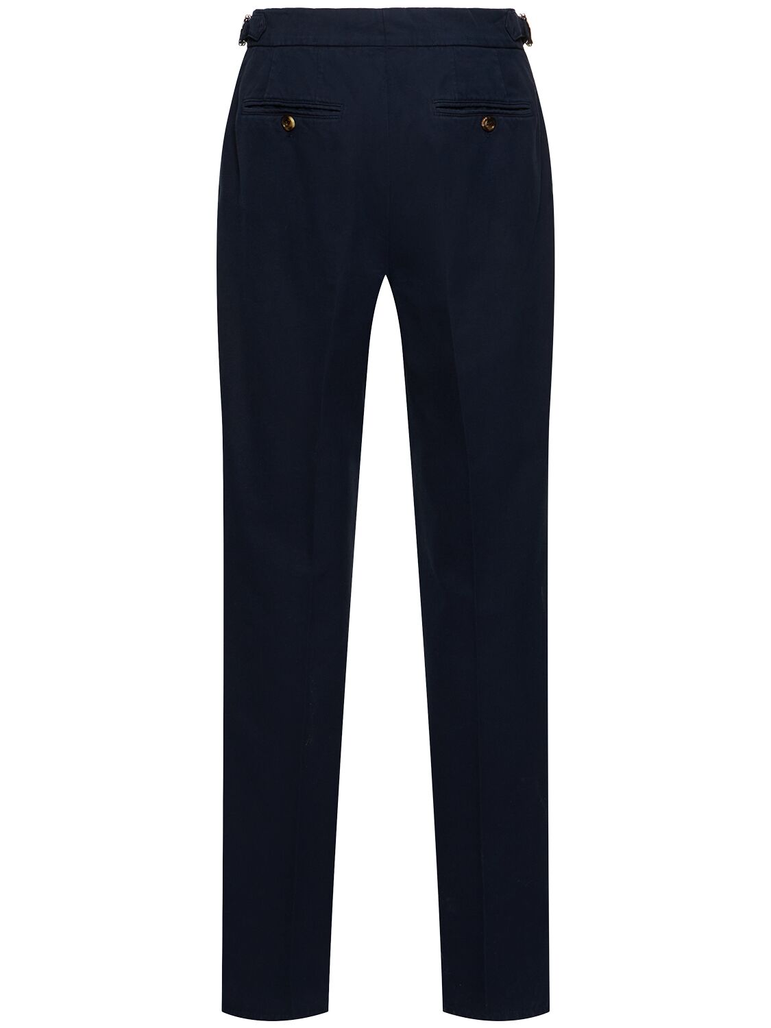Brunello Cucinelli Regular Fit Trousers In Navy