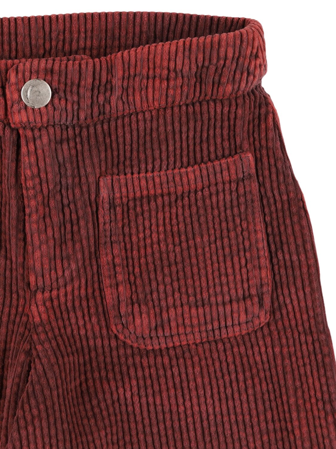 Tangerine Corduroy Wide Leg Pants In Fuchsia