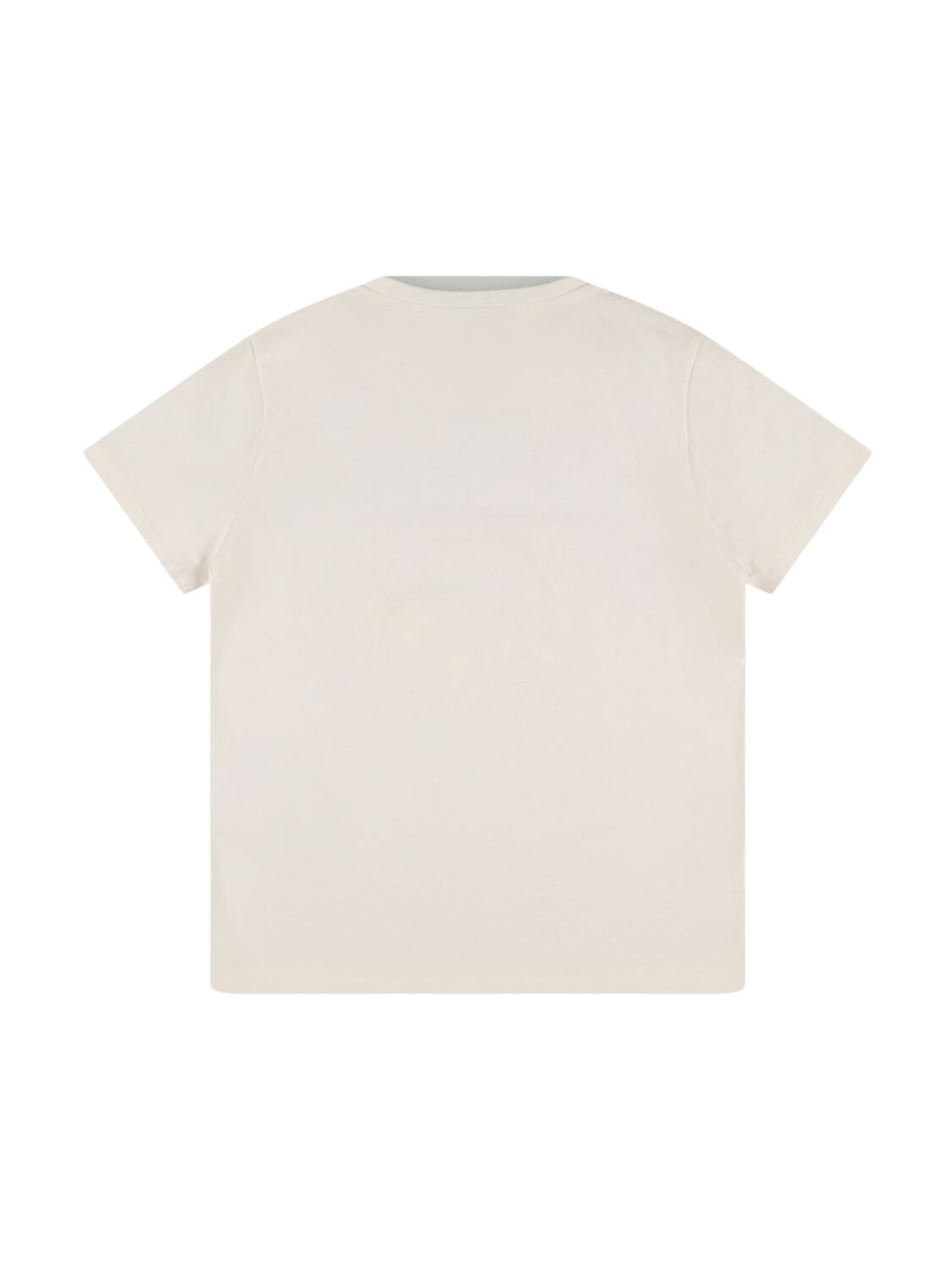 Versace Printed Cotton Jersey T-shirt In White