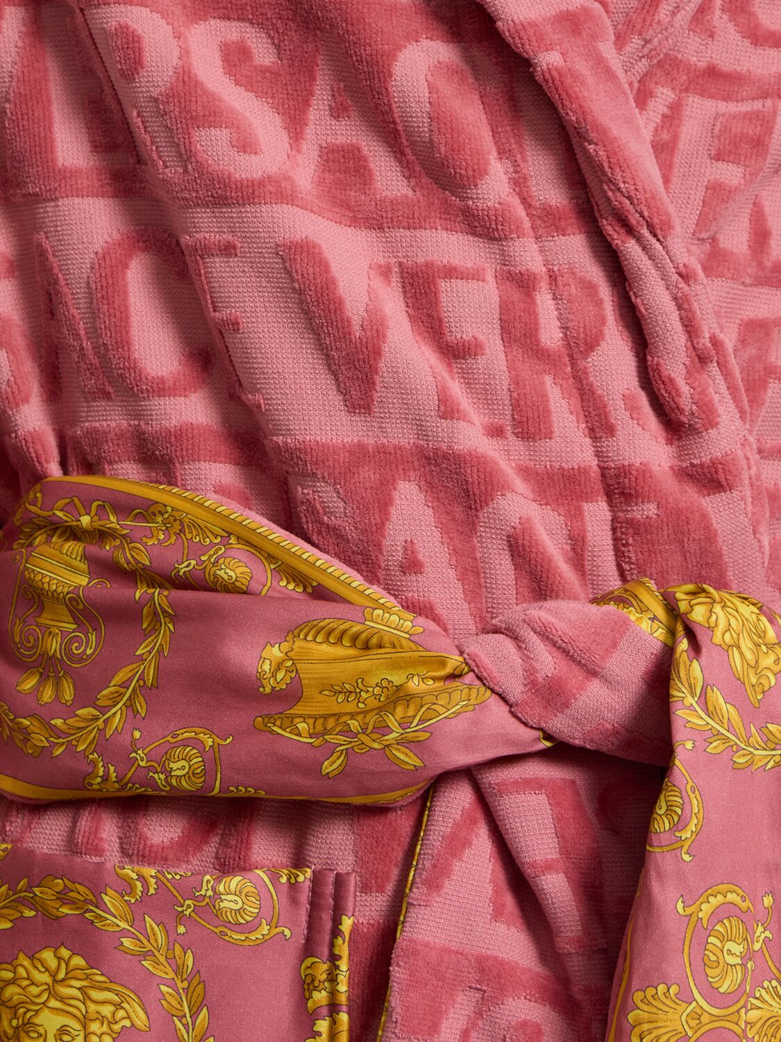 VERSACE I HEART BAROQUE BATH ROBE 
