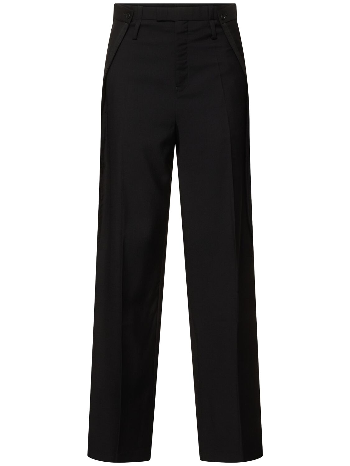 High Waist Straight Pants