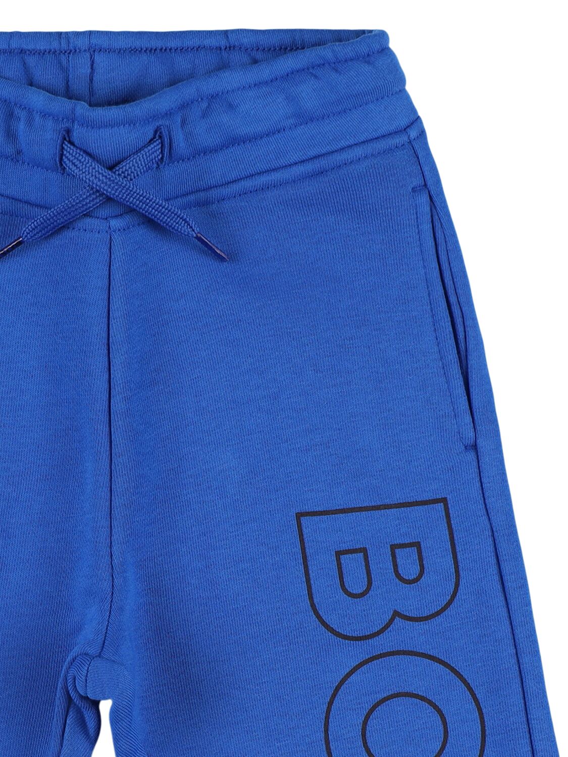 HUGO BOSS COTTON BLEND ZIP SWEATSHIRT & SWEATPANTS 