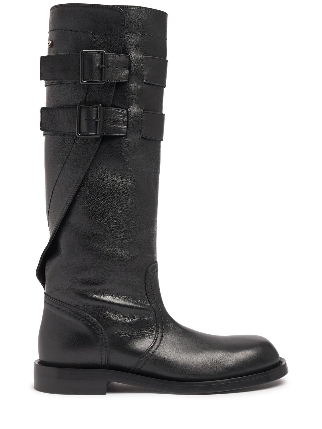 45mm Ulpu Soft Leather Biker Boots