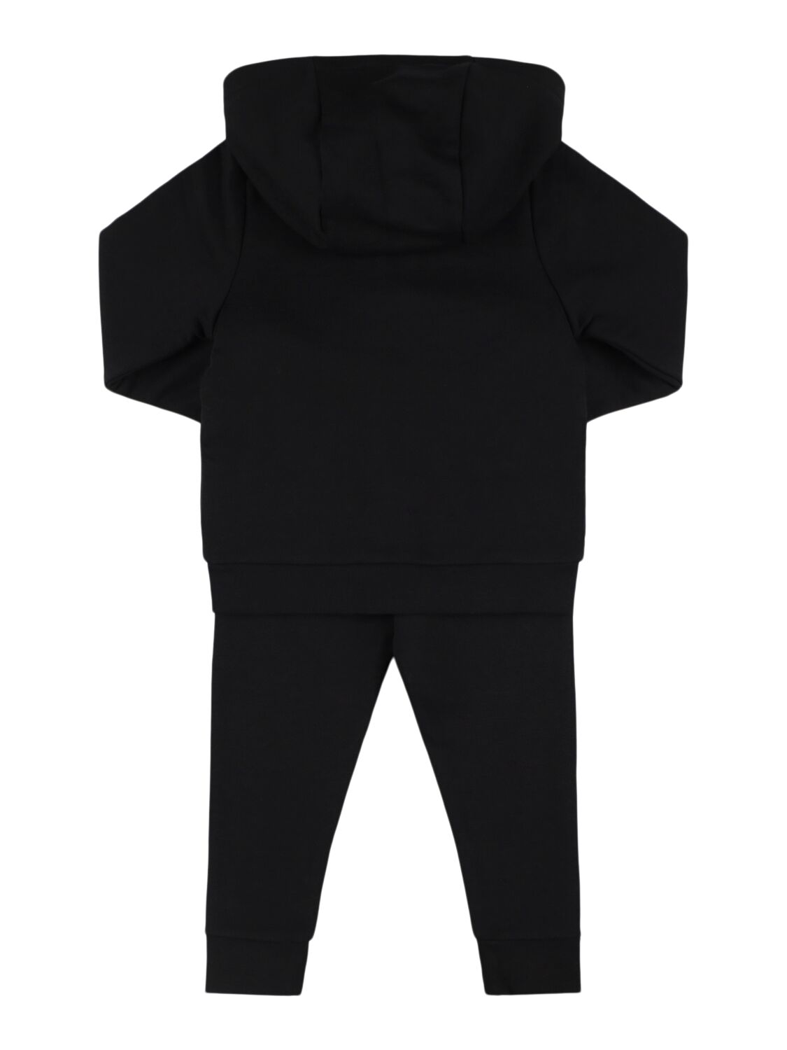 Shop Hugo Boss Cotton Blend Zip Sweatshirt & Sweatpants In Black