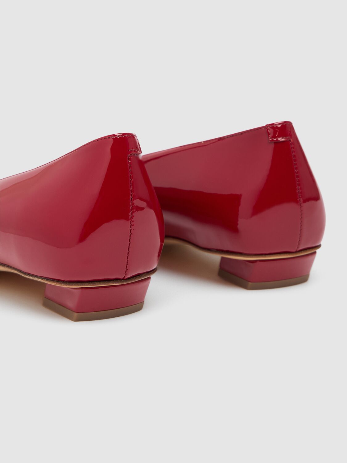 ROGER VIVIER 25MM BELLE VIVIER PATENT LEATHER HEELS 