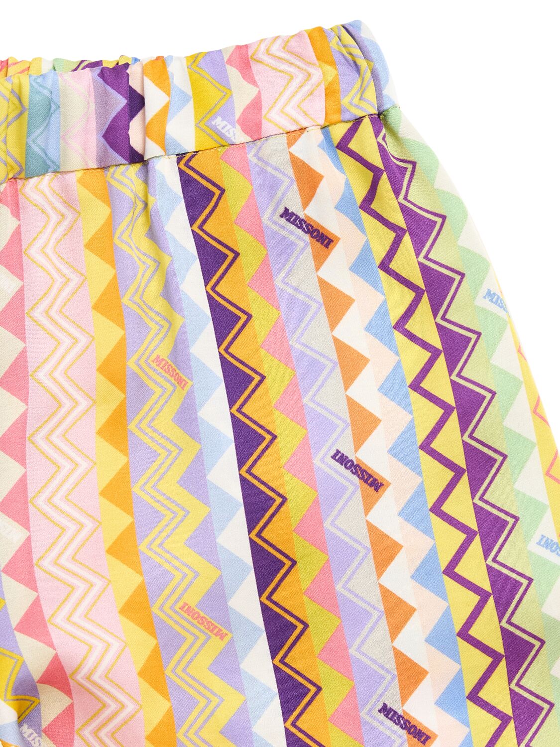 Missoni Printed Viscose Shorts In Multicolor
