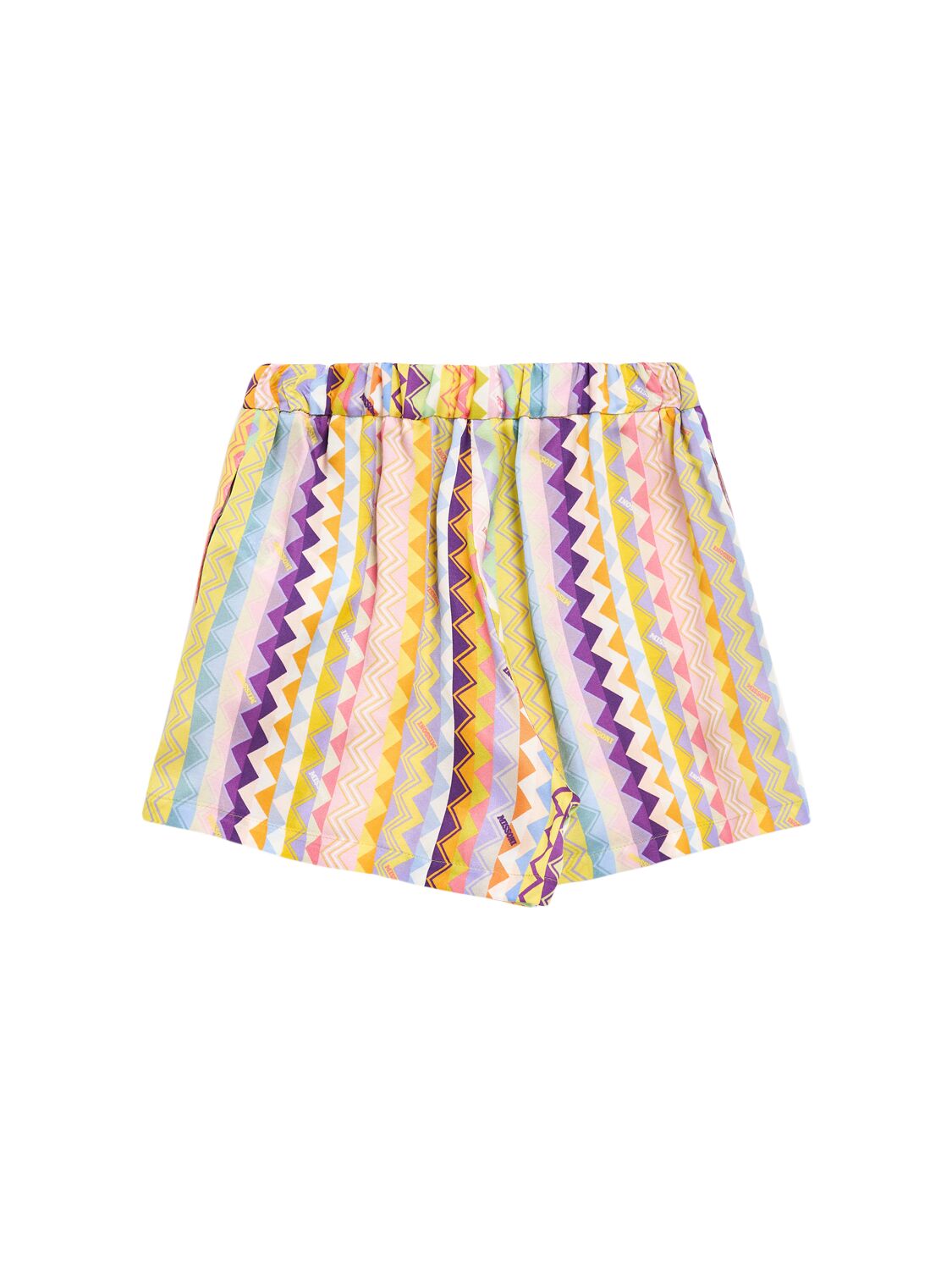 Missoni Printed Viscose Shorts In Multicolor