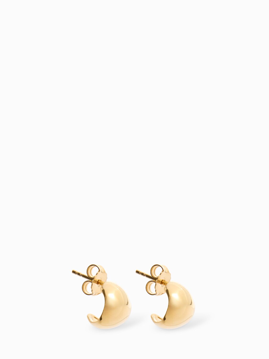 Small Fold Hoops Earrings