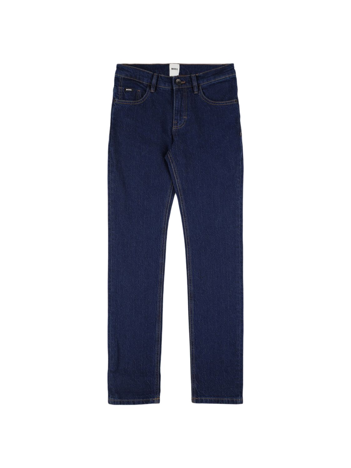 Hugo Boss Slim Fit Cotton Blend Denim Jeans In Blue