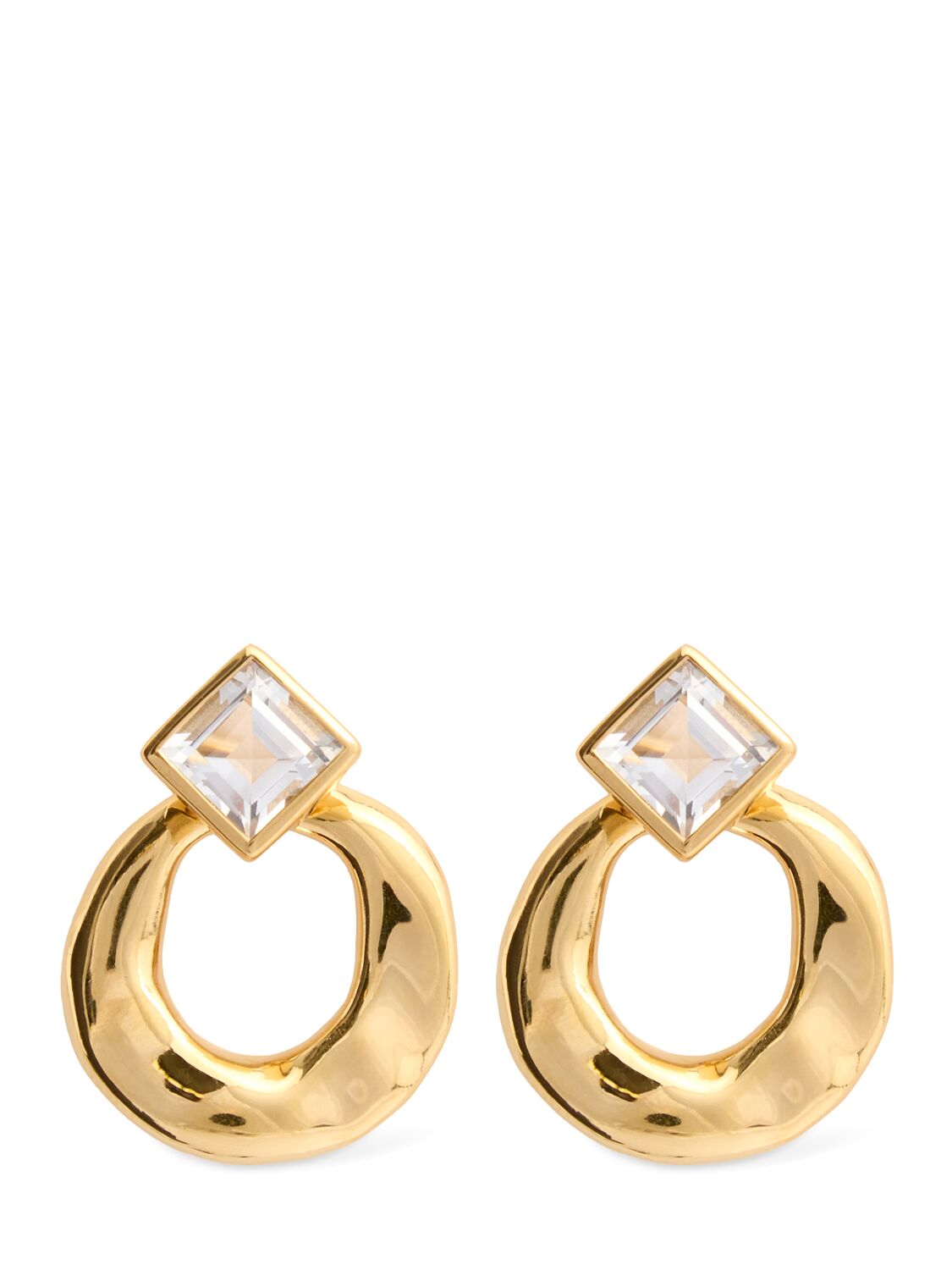 Link Topaz Stud Earrings