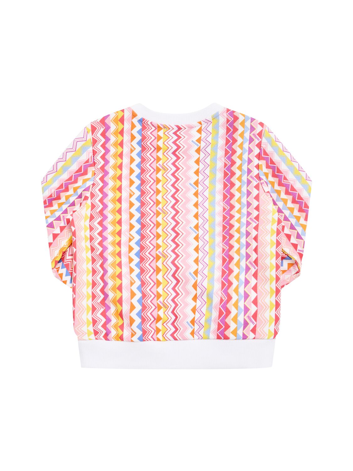 MISSONI PRINTED COTTON SWEATSHIRT 