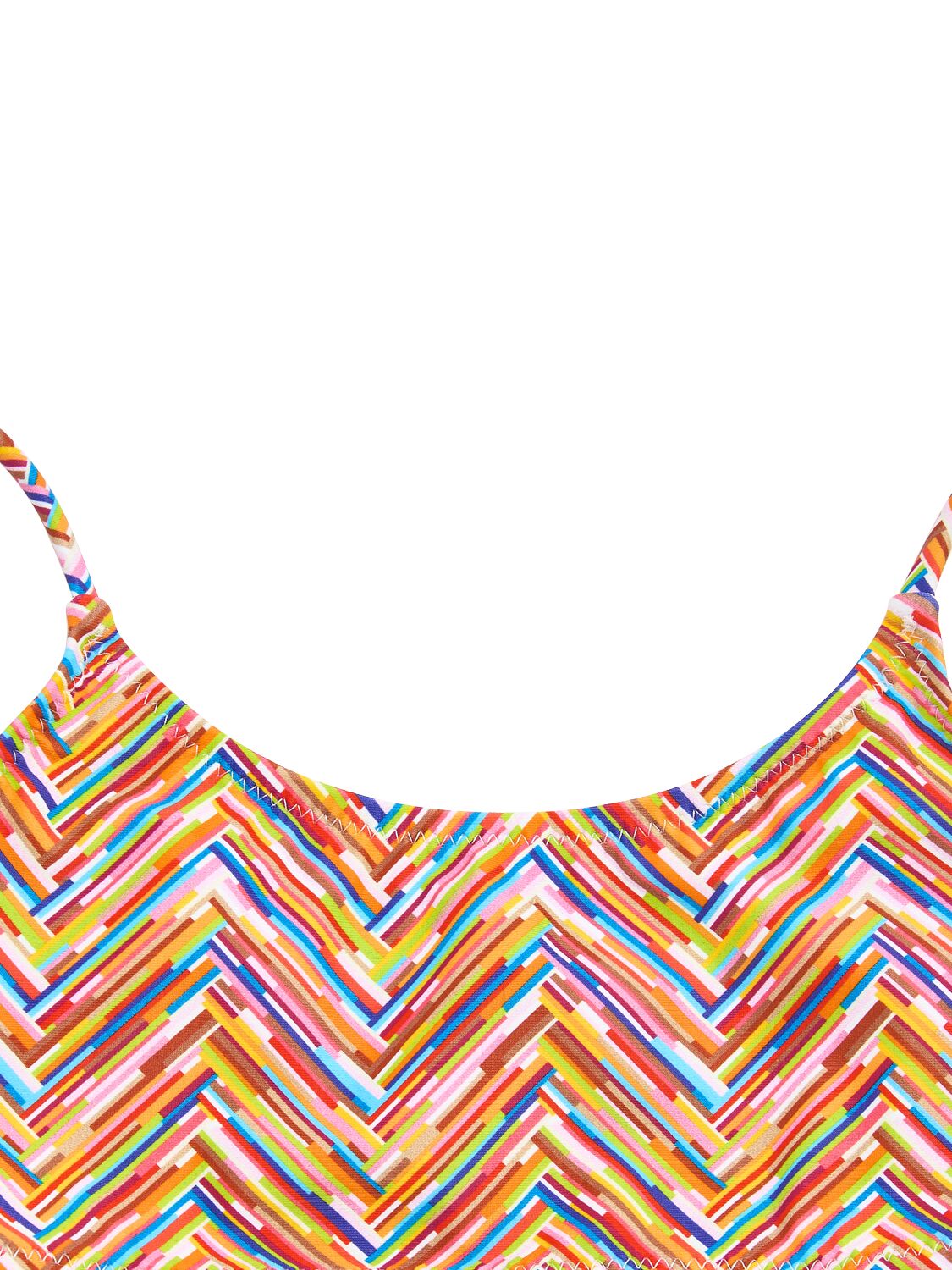 Missoni Printed Lycra Bikini In Multicolor
