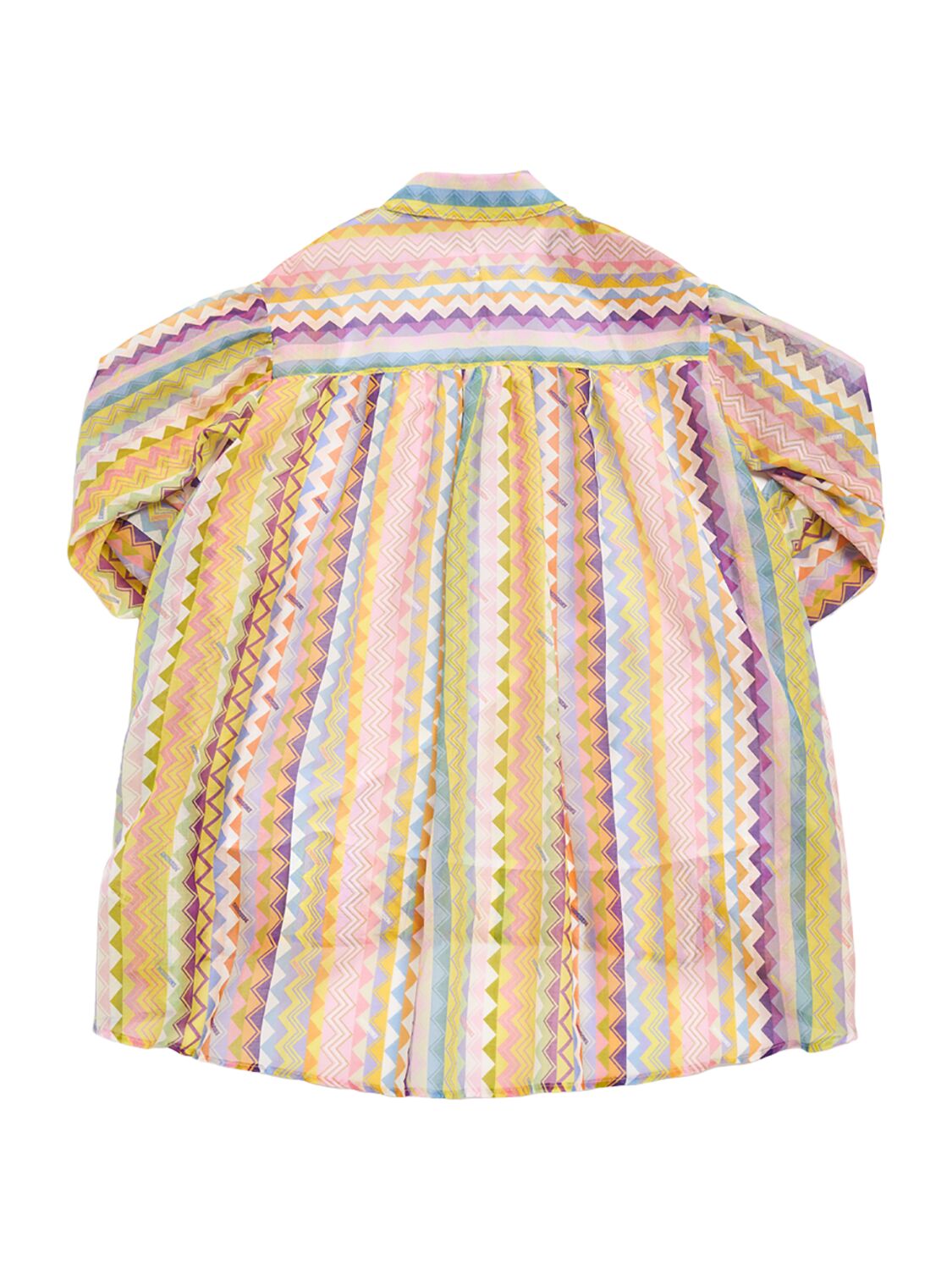 Missoni Printed Cotton & Silk Dress In Multicolor