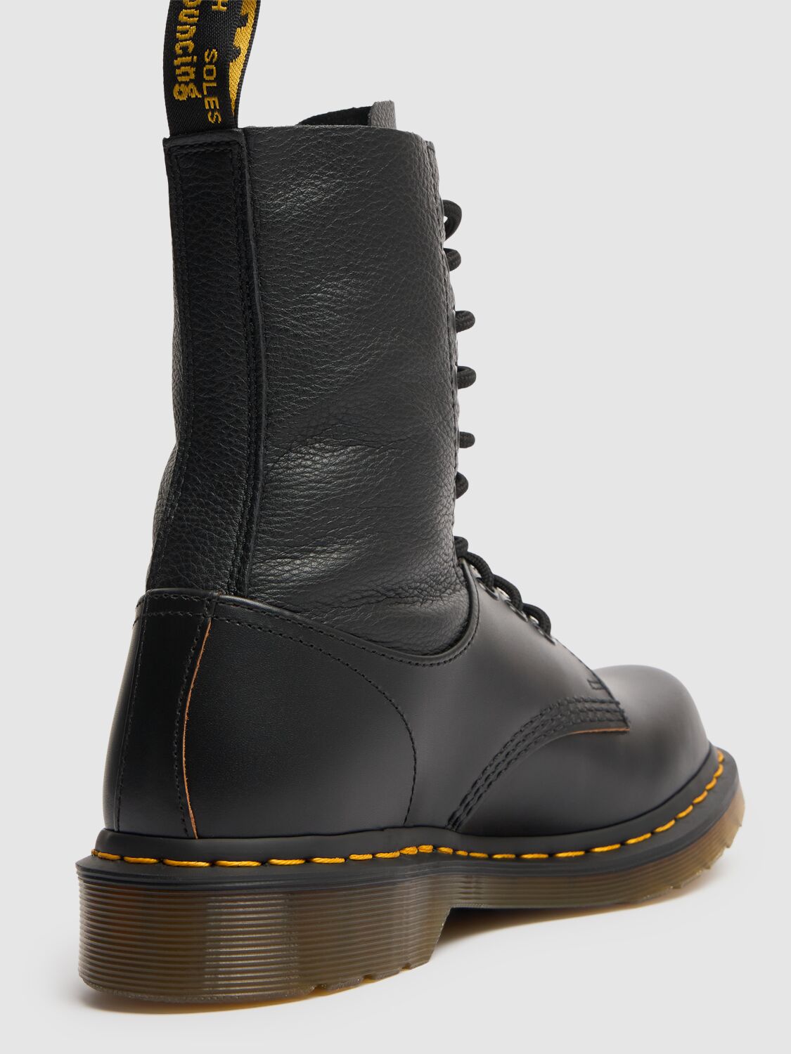 Shop Mm6 Maison Margiela Dr Martens X Mm6 10 Eye 1460 Boots In Black