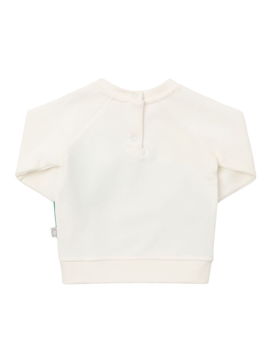 STELLA MCCARTNEY FROG PRINT COTTON CREWNECK SWEATSHIRT 