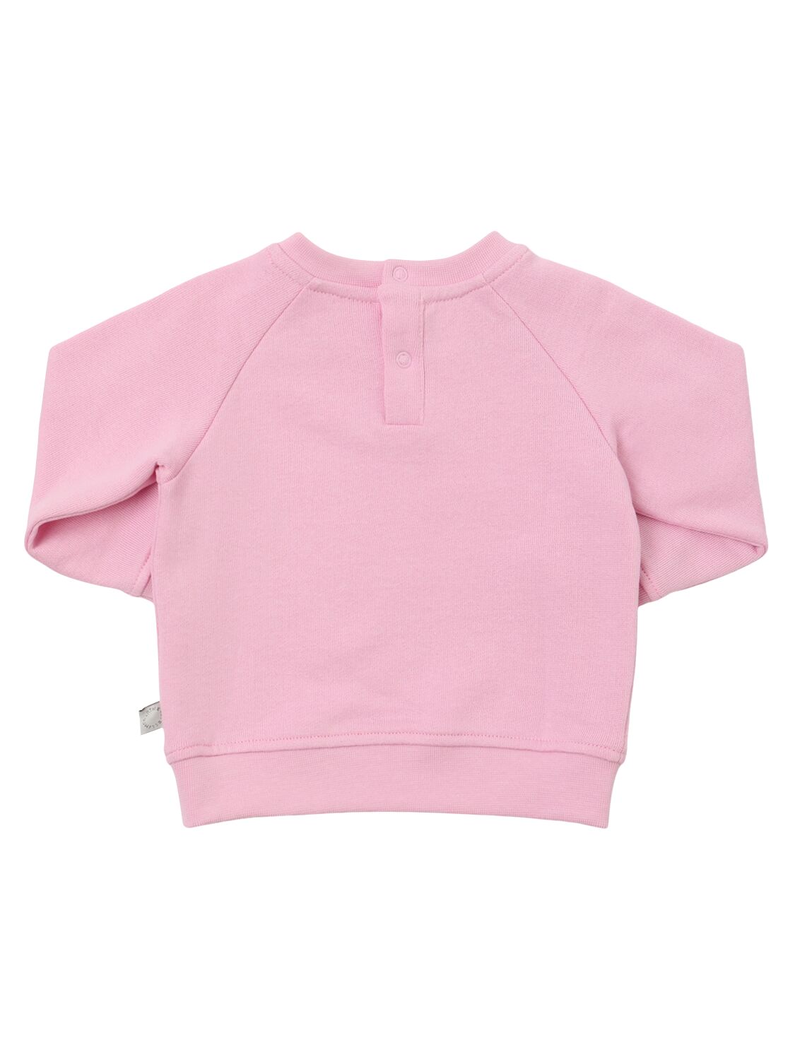 STELLA MCCARTNEY CHERRY PRINT COTTON CREWNECK SWEATSHIRT 