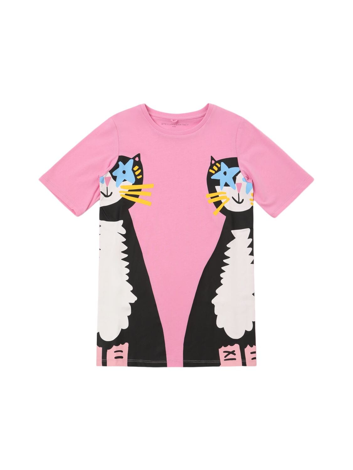 Printed Cotton Jersey Dress