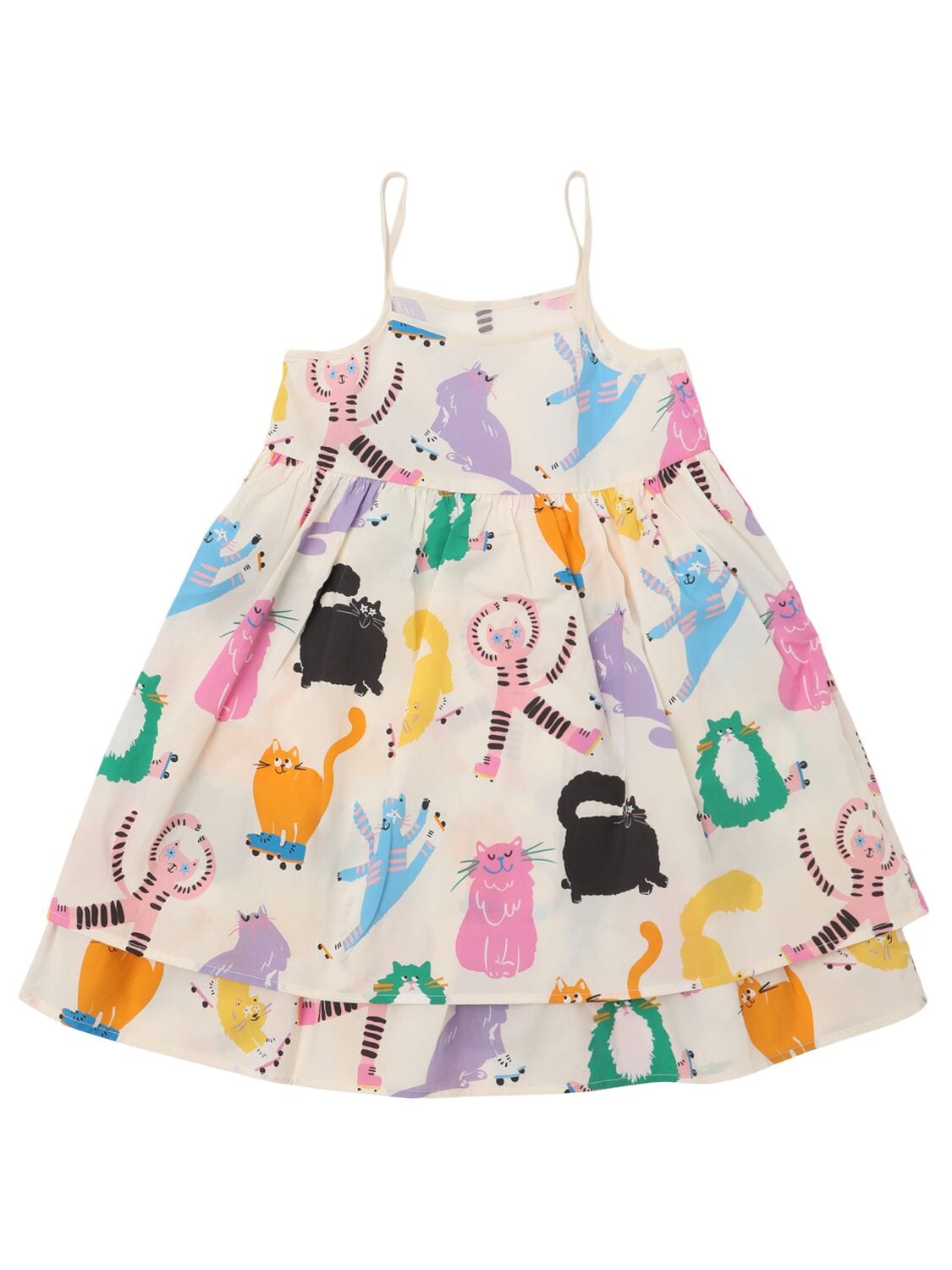 Printed Cotton Poplin Dress