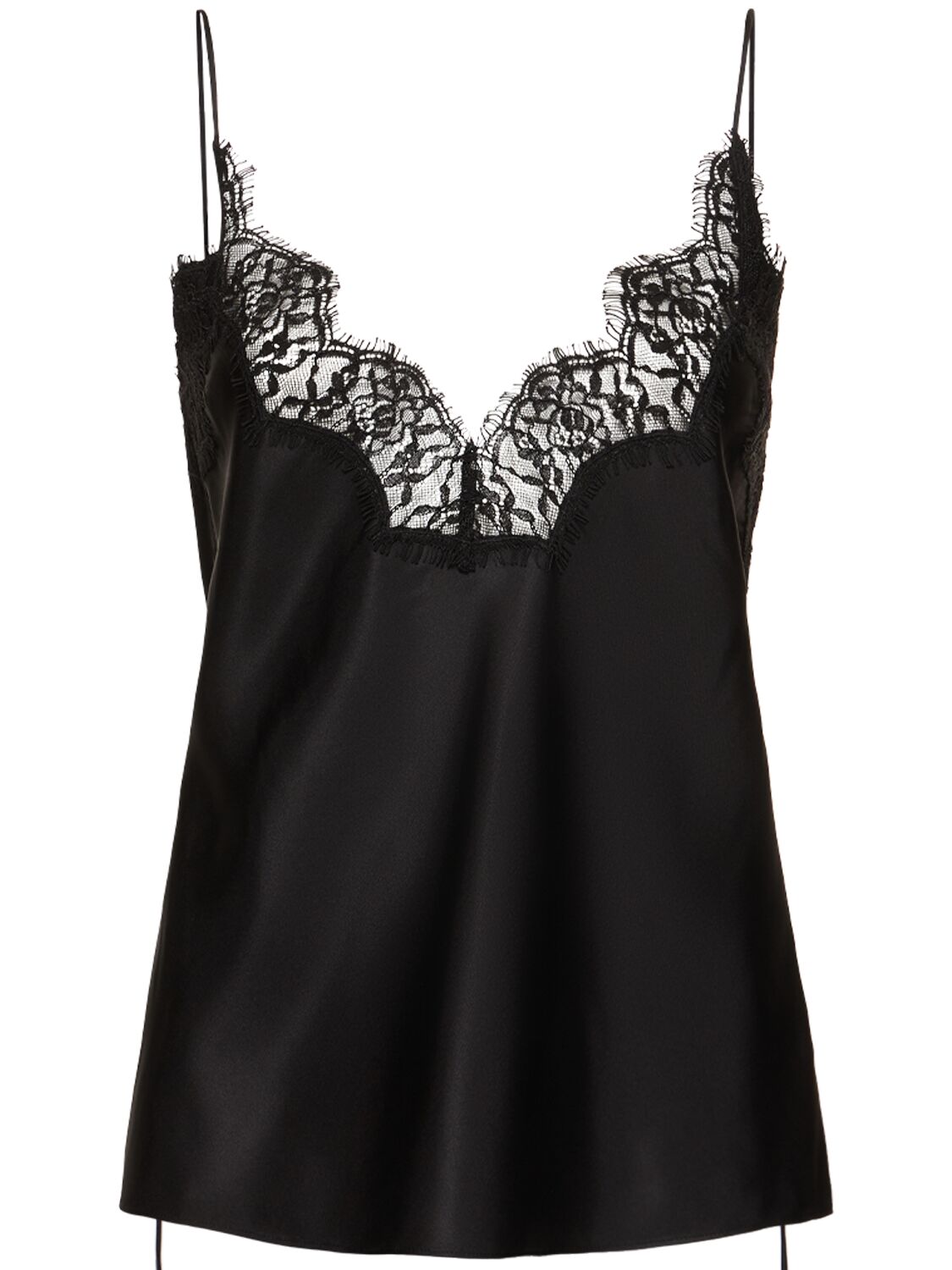 RÓHE Silk Lace Camisole Top