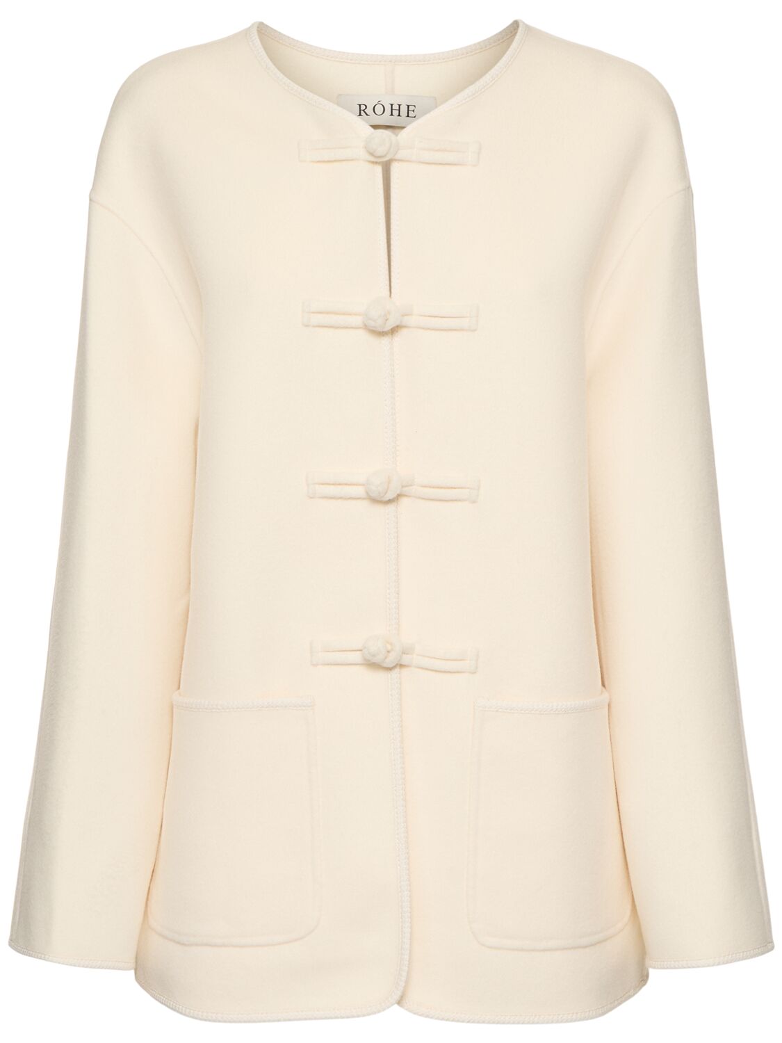 Manteau Court À Double Face Traditional - RÓHE - Modalova