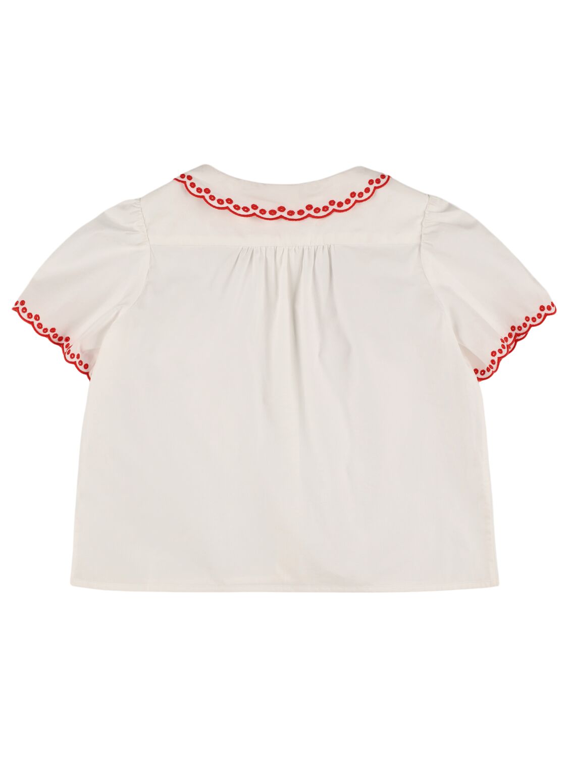 BONPOINT ORGANIC COTTON POPLIN SHIRT 