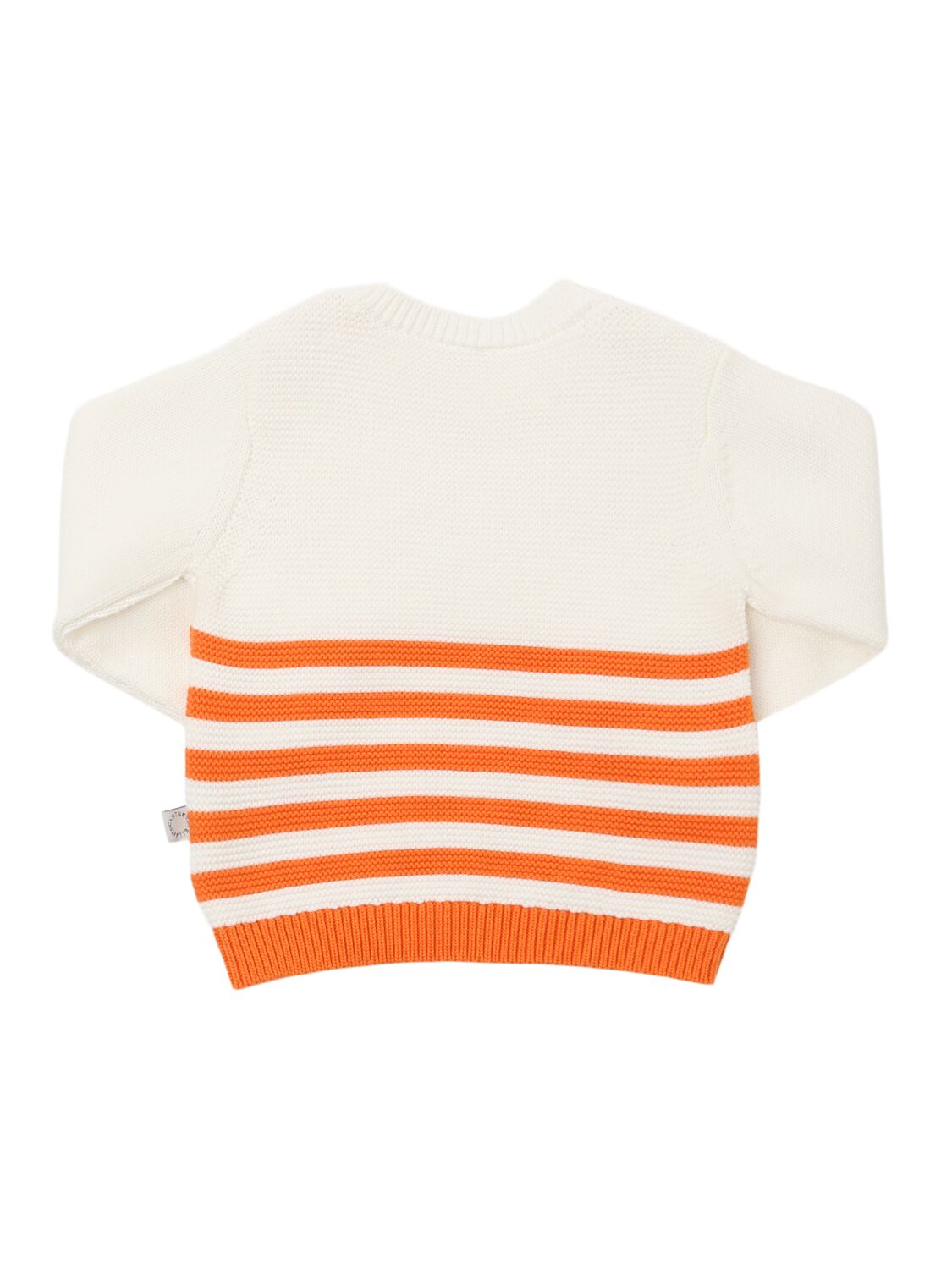 Stella Mccartney Cotton Knit Sweater In White